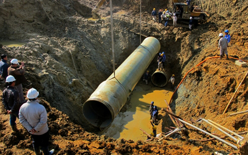 Vinaconex và nhà thầu phải chịu trách nhiệm chất lượng đường ống nước Sông Đà ảnh 2